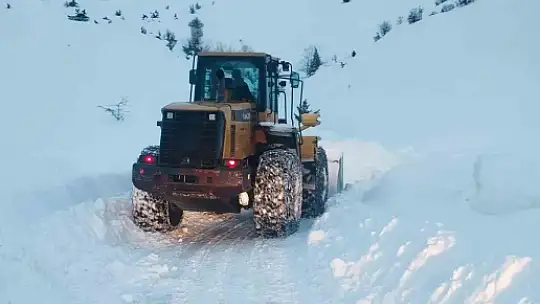 Siirt'te kar mesaisi gece gündüz sürüyor