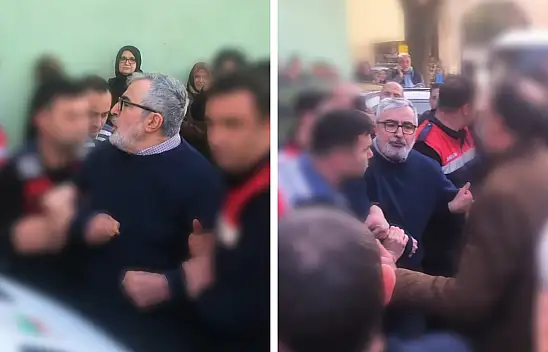 Siirt'te Cezaevinden Annesinin Cenazesine Getirilen Fadıl Akgündüz, Güvenlik Güçleriyle Sözlü Tartışma Yaşadı