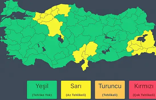 Meteoroloji'nin Ardından İçişleri Bakanlığı da Uyardı: Siirt'te Kuvvetli Sağanak Geliyor