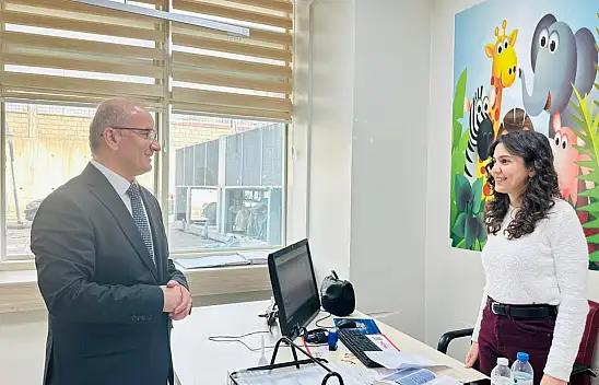 Siirt EAH Başhekimi Prof. Dr. Servet Yolbaş'tan polikliniklere ziyaret