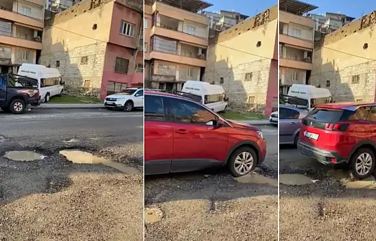 Siirt Merkez Tillo Yolu Üzerindeki Çukurlar Kazalara Davetiye Çıkarıyor