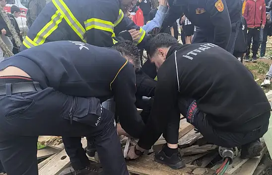 Siirt'te 13 Yaşındaki Çocuğun Ayağına Çivi Saplandı