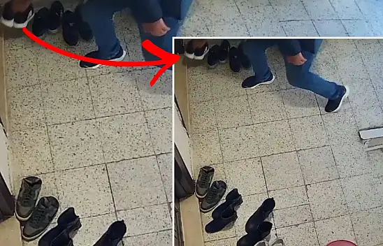 Siirt'te apartmana giren hırsızlar ayakkabı çaldı!
