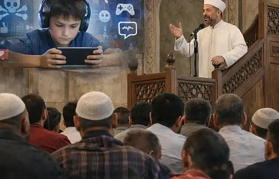 Siirt'te Cuma hutbesinde dikkat çeken mesaj: Çocuklar dijital tehdit altında, ailelere büyük sorumluluk düşüyor
