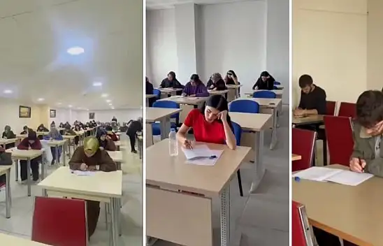 Siirt'te 'İki Kitap Bir Gönül' Projesi Kapsamında Düzenlenen Sınava Öğrenciler Yoğun İlgi Gösterdi