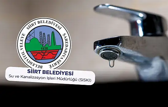 Siirt'te Son Dakika Su Kesintisi: Hizan ve Hesko İsale Hatlarında Arıza