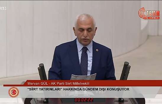 TBMM'de Siirt yatırımları açıklandı: 9 ayda 6 milyar liralık 167 proje