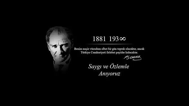 10 Kasım Atatürk'ü Anma Günü
