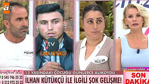 12 Yaşındaki S.K'yı Esra Erol Buldu ve Alıkoyan İlhan Kütükçü, Tutuklandı!