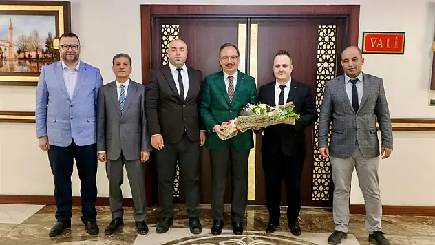 14 Mart Tıp Bayramı Dolayısıyla Vali Dr. Kızılkaya  Sağlıkçıları Ağırladı