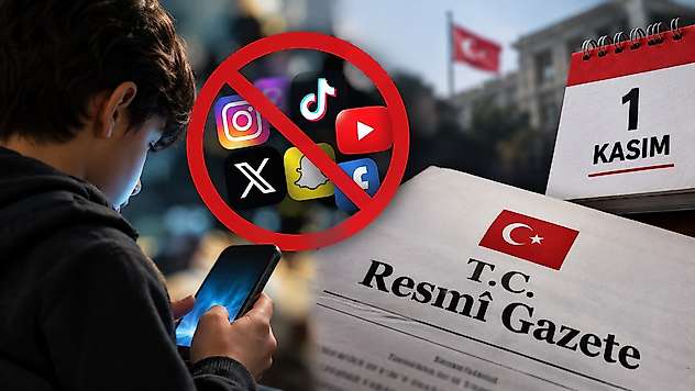 15 Yaş Altına Sosyal Medya Yasağı Resmî Gazete'de: 1 Kasım'da Başlıyor