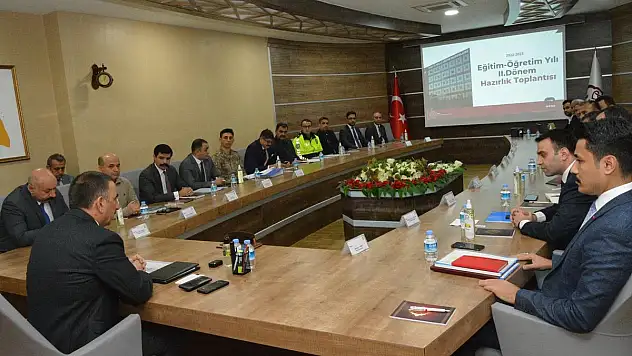 2022-2023 YILI OKUL GÜVENLİĞİ TOPLANTISI GERÇEKLEŞTİRİLDİ