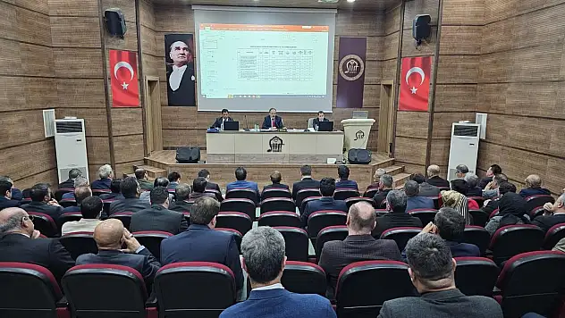 2025 Yılı 1.Dönem İl Koordinasyon Kurulu Toplantısı Vali Dr.Kemal Kızılkaya Başkanlığında Yapıldı