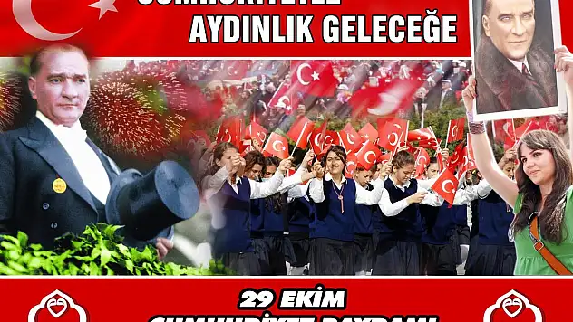 29 EKİM CUMHURİYET BAYRAMI'NIN 96. YILI, COŞKUYLA KUTLANACAK