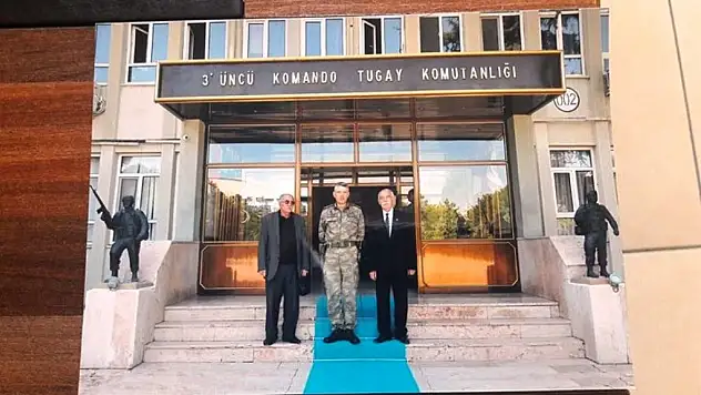 3.KOMANDO TUGAY KOMUTANIMIZ TUĞGENERAL SELÇUK YAVUZ'U ZİYARET
