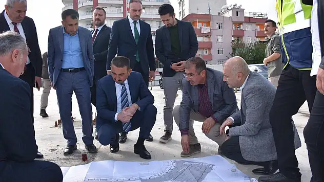 VALİ OSMAN HACIBEKTAŞOĞLU 520 MİLYON LİRA DEĞERİNDEKİ YATIRIMI İNCELEDİ