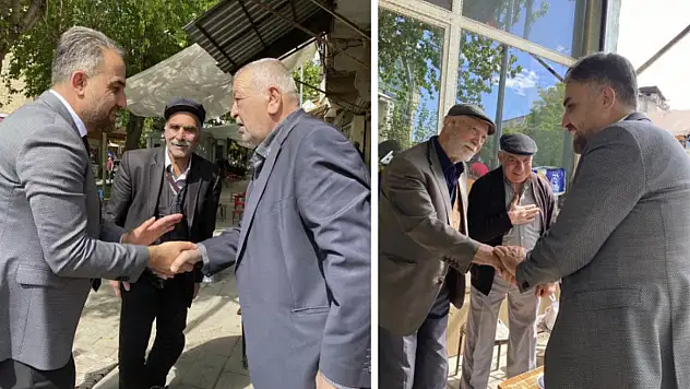 BAĞIMSIZ MİLLETVEKİLİ ADAYI EDİP EKER'DEN ESNAF VE VATANDAŞ ZİYARETİ