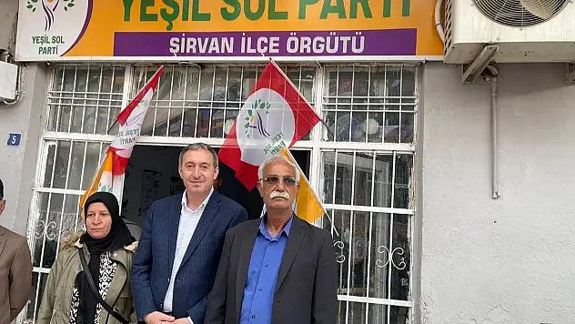 DEM Parti Şirvan İlçe Başkanı Hayatını Kaybetti