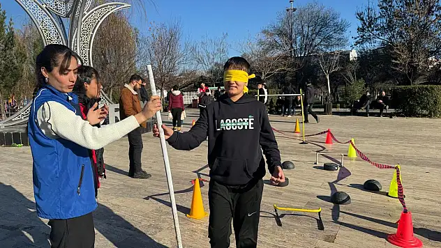 KGM Tarafından Empati Parkuru Etkinliği Düzenledi (Videolu Haber)