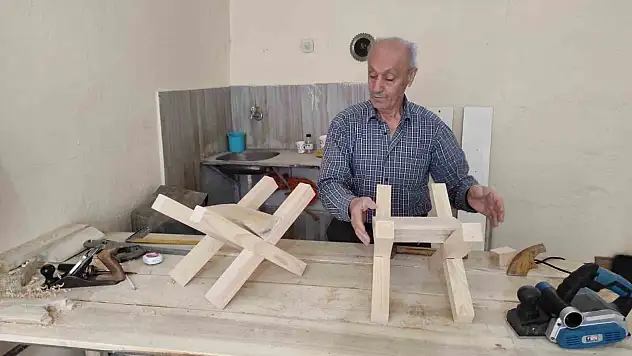 Batman'da 70 yıldır ahşaba hayat veriyor