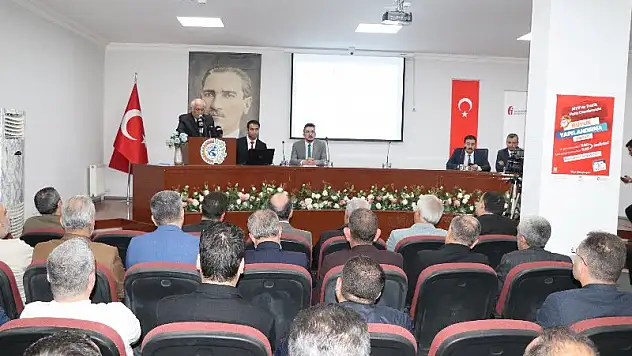 '7440 SAYILI YAPILANDIRMA KANUNU' SİİRT TSO'DA ANLATILDI