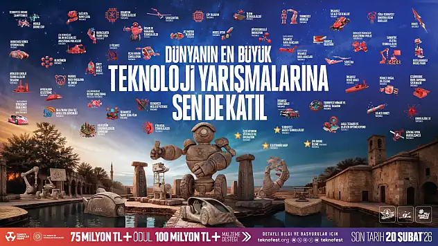 75 Milyon TL Ödül, 100 Milyon TL Destek: TEKNOFEST Başvuruları Devam Ediyor