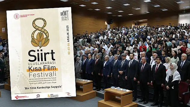 8. Siirt Uluslararası Kısa Film Festivali Tarihi Belli Oldu