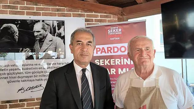 9 - 25 EYLÜL DÜNYA ŞEKER TÜKETİMİNE DİKKAT HAFTASI'NDA ŞEKER BAĞIMLILIĞINA DİKKAT ÇEKİLDİ!