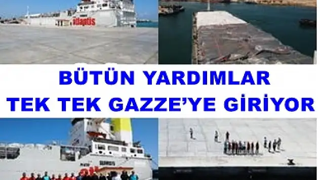 9. İyilik Gemisi Mısır'a Ulaştı, Yardımlar Gazze Yolunda