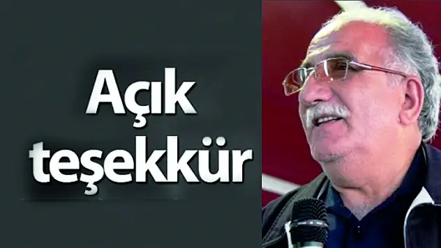 Açık Teşekkür