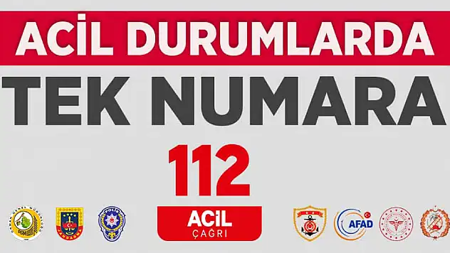 Acil Durumlar İçin Tek Numara 112