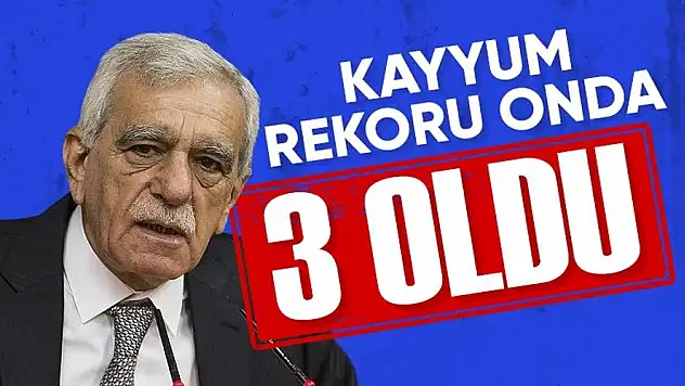 Ahmet Türk de, Erdoğan Gibi Siirt'te Yaptığı Konuşmadan Dolayı Görevden Alınmış!