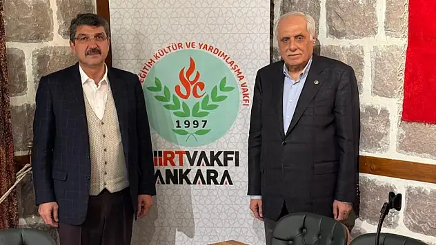 AK Parti Batman Milletvekili Ferhat Nasıroğlu'ndan Siirt Vakfı'na Ziyaret