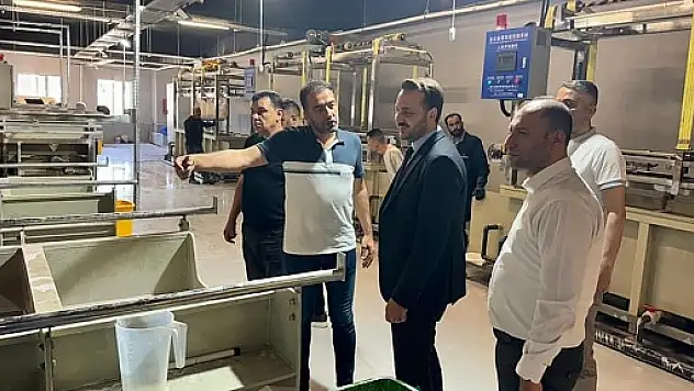 AK Parti İl Başkanı Özturan'dan Organize Sanayi Bölgesine Ziyaret