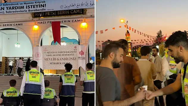 AK Parti Siirt Gençlik Kolları'ndan Mevlid Kandili Etkinliği