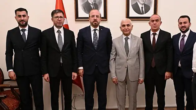 AK Parti Siirt Heyetinden Enerji Bakanlığı'na Ziyaret