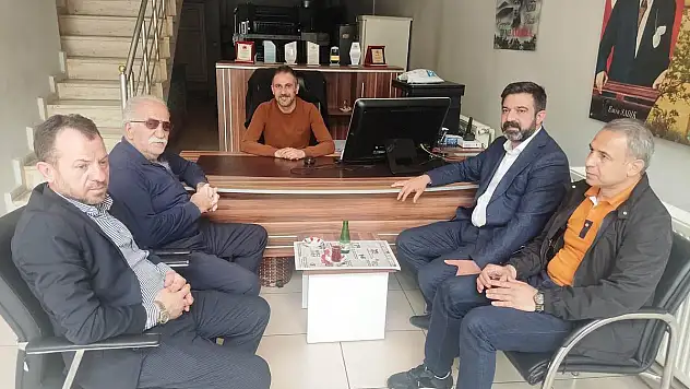 AK Parti Siirt İl Başkanı Av.Ekrem Olgaç'tan Basın Mensuplarına Ziyaret