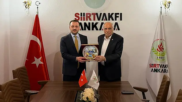 AK Parti Siirt İl Başkanı Özturan'dan Ankara'da Siirt Mesaisi