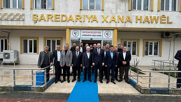 AK Parti Siirt'ten Baykan ve Veysalkarani'ye Bayram Ziyareti
