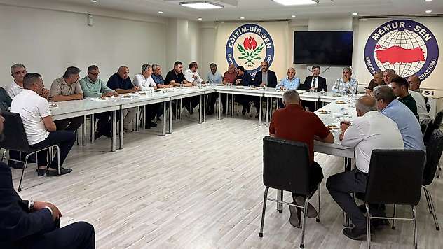 AK Parti Siirt Teşkilatından Memur-Sen'e Ziyaret