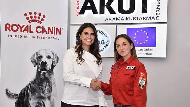 AKUT ve Royal Canin'den Arama Köpekleri İçin İşbirliği 