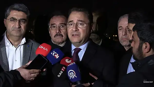 Ali Babacan, Ortak Grup Yapısıyla İlgili Konuştu