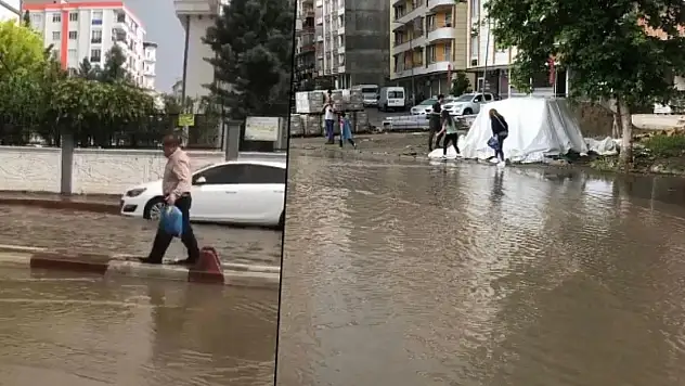Altyapı Yetersiz Olunca Sağanak Yağışlar Yüzünden Şehrimizde Caddeler Bile Geçit Vermez Hale Geliyor