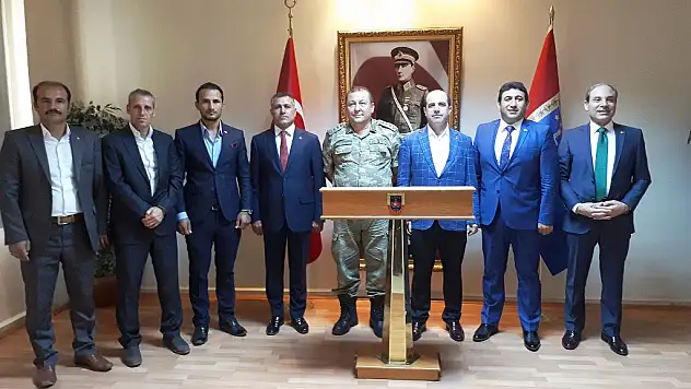 ANADOLU KÖY KORUCULARI VE ŞEHİT AİLELERİ KONFEDERASYONU  GENEL BAŞKANI ZİYA SÖZEN VE SİİRT İL BAŞKANI ŞEHİTOĞLU,  ŞIRNAK İLİNDE BİR DİZİ TEMASLARDA BULUNDU