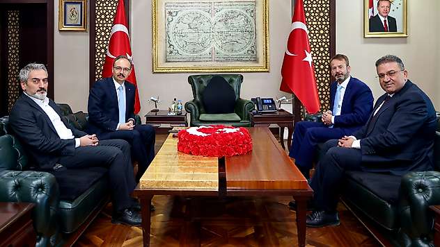 Anayasa Mahkemesi Üyesi Kenan Yaşar'dan Siirt Valisi Kemal Kızılkaya'ya Ziyaret