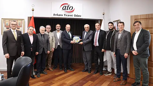 Ankara'da Siirt Zirvesi: ATO Başkanı Gürsel Baran, Afif Demirkıran ve Vakıf Heyetini Ağırladı