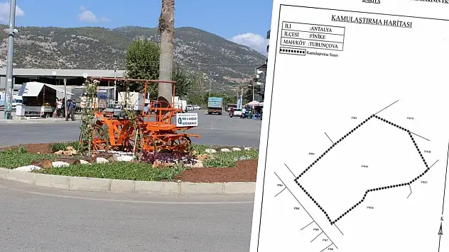 Antalya Finike Turunçova'da Yeni Konutlar Yolda: TOKİ İçin Acele Kamulaştırma Başlatıldı
