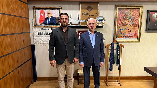 Artı Siirt'ten Milletvekili Mervan Gül'e TBMM'de Ziyaret! Gül: Kentteki Yatırımlar Devam Ediyor