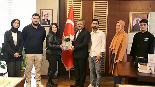 Aşçılık Topluluğundan Rektör Şındak'a Ziyaret