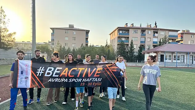 Avrupa Spor Haftası Etkinliği Kapsamında Hep Birlikte Spor Yapıldı